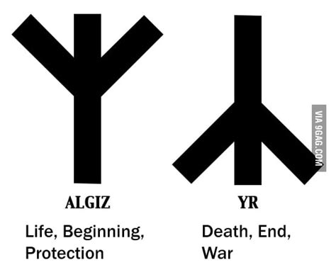 For those who wear the Death-Rune as a symbol of Peace... - 9GAG