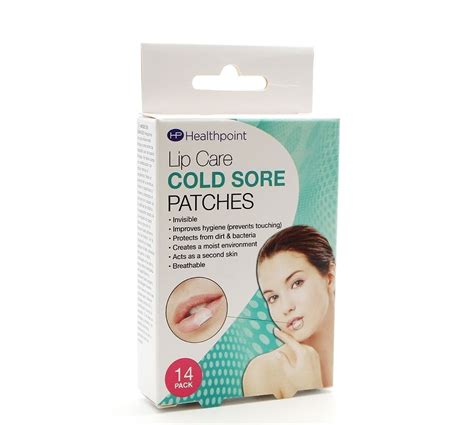 2 x Lip care Cold Sore Patches for lips Invisible Breathable 14 - Herbal Remedies & Resins