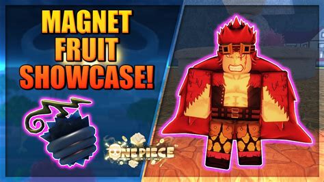 Magnet Fruit Full Showcase and How To Get It in A One Piece Game - YouTube