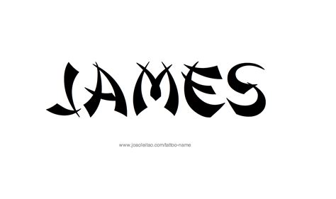 the name james tattoos - jeanclaudevandammedancingscene