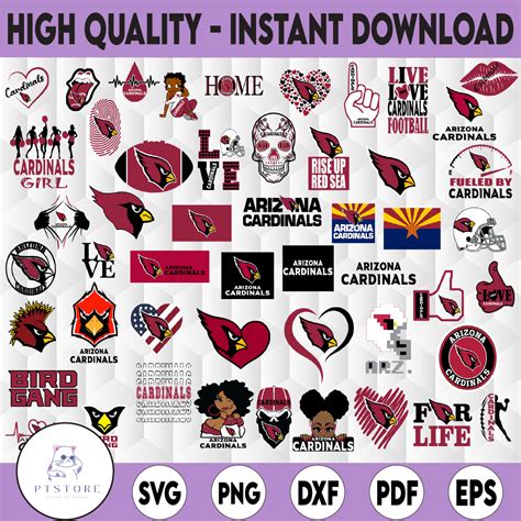 50 Files Arizona Cardinals Svg Bundle, Arizona svg, NFL Logo - Inspire ...