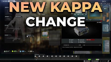 NEW KAPPA REQUIREMENTS (they listened to us) | Escape From Tarkov - YouTube