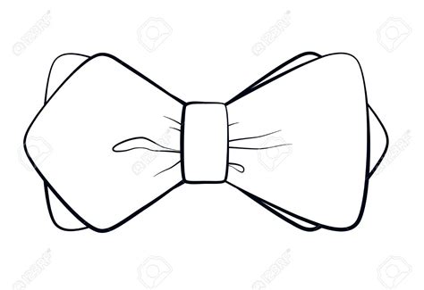 bow tie outline clipart - Clipground