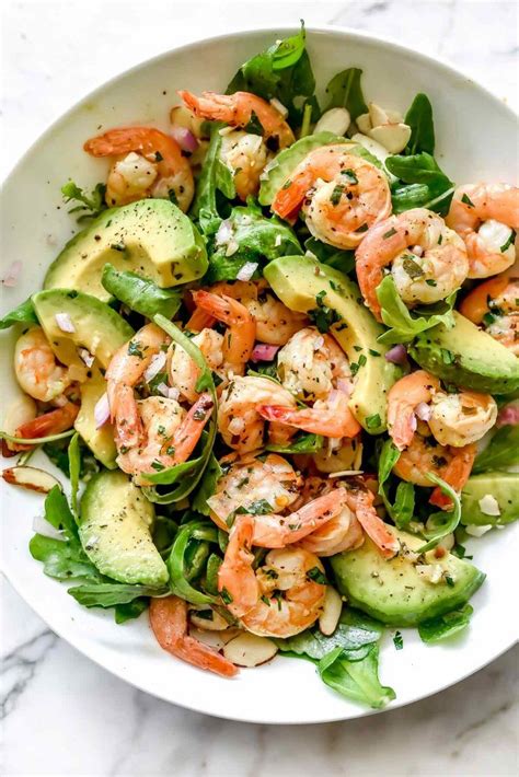 Citrus Shrimp and Avocado Salad | foodiecrush.com Seafood Recipes, Dinner Recipes, Cooking ...