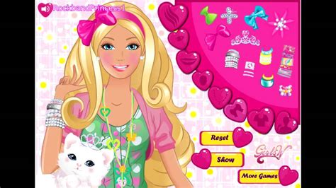 Barbie Games - Barbie Loves to Party Dress Up Game - Free Games For Girls - YouTube