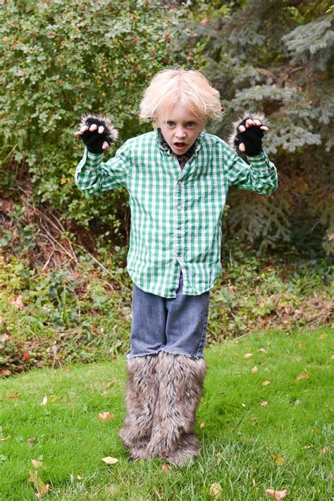 Homemade Werewolf Costume For Kids