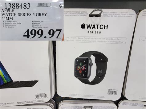 1388483 APPLE WATCH SERIES 5 GREY 44MM 499 97 - Costco East Fan Blog