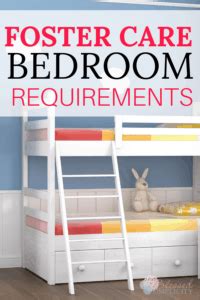 Foster Care Bedroom Requirements