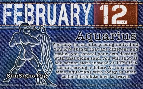 February 12 Zodiac Horoscope Birthday Personality - SunSigns.Org