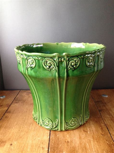 Art Nouveau Jardiniere Plant Pot ... | Art nouveau, Art nouveau design, Pottery