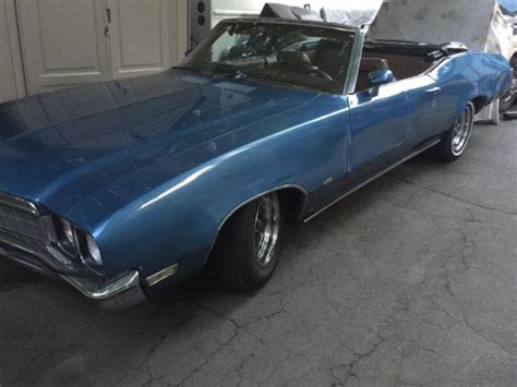 1972 Buick Skylark Custom Convertible Body and Interior Only