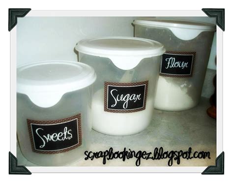 Digital Scrapbooking Made Easy: Sweets, Flour and Sugar Labels