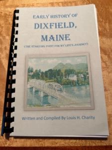 New Dixfield book available through town’s historical society