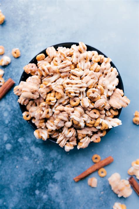 Churro Cheerios (Cinnamon Sugar!) - Chelsea's Messy Apron