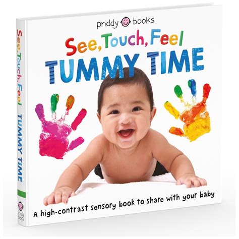 See, Touch, Feel Tummy Time Sensory Book By Priddy Books | Smyths Toys ...