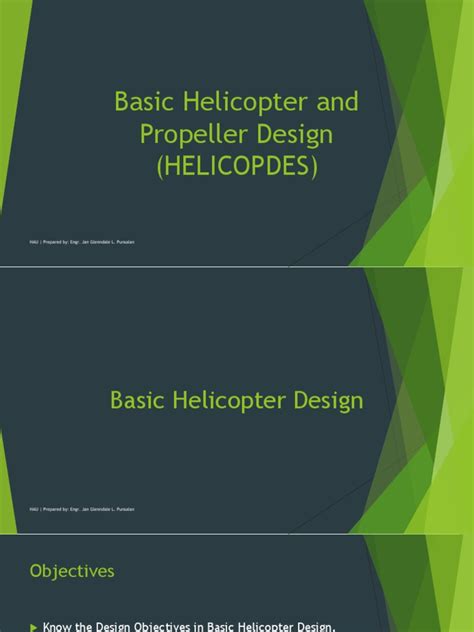 Helicopdes PPT 8 Basic Helicopter Design | PDF | Drag (Physics) | Airfoil