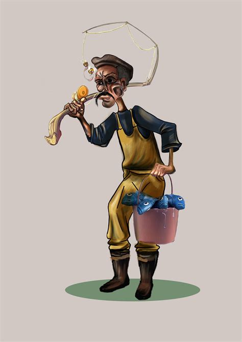 ArtStation - Fisherman ( character design )