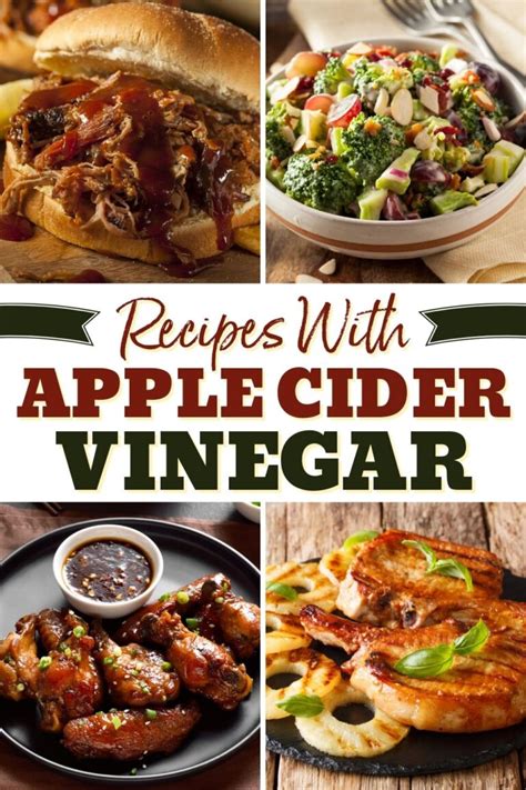 20 Recipes with Apple Cider Vinegar That Go Beyond Drinks - Insanely Good