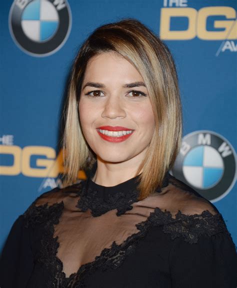 AMERICA FERRERA at 69th Annual Directors Guild of America Awards in Beverly Hills 02/04/2017 ...