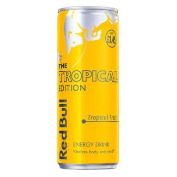 Red Bull The Tropical Edition Tropical Fruits Energy Drink 250ml - From ONE O ONE THORNLIEBANK ...