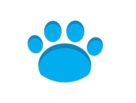 Blue Paw Logo Icon 12996711 PNG