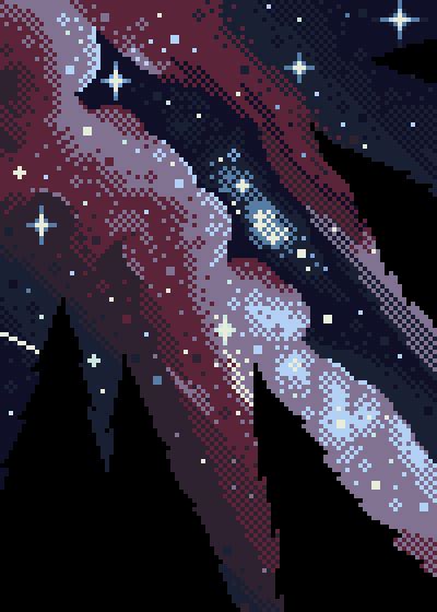 Celestial 2 | Pixel art templates, Pixel art, Pixel art pattern