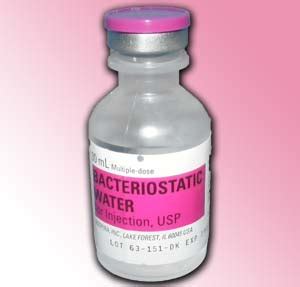 30ml Bacteriostatic Water | Get Your Thin On!