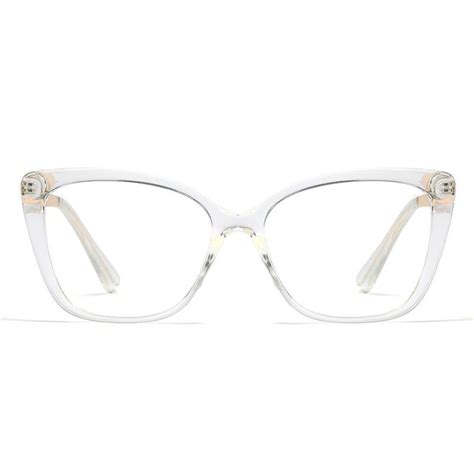 Baina Cat Eye Clear Glasses - Aoolia.com