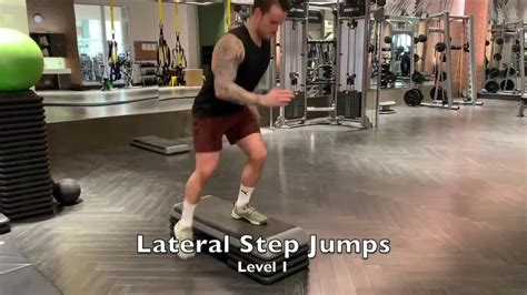 Lateral Step Jumps - YouTube