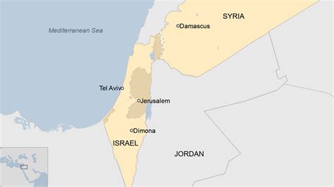 Syrian air-defence missile lands near Israeli nuclear site - BBC News