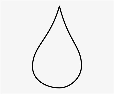 Liquid Drop Clip Art At Clker - Rain Drop Clipart Black And White - Free Transparent PNG ...