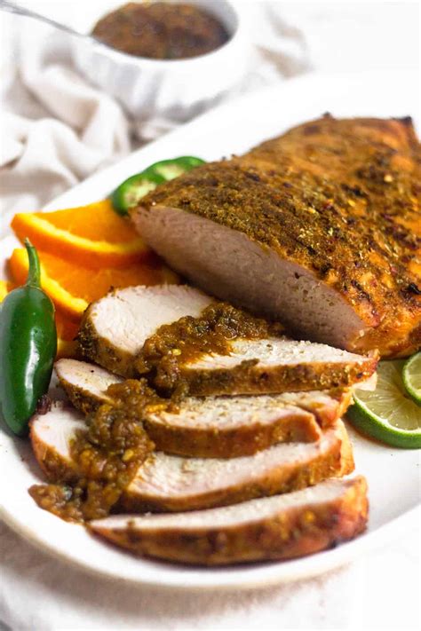 Spicy Grilled Citrus Turkey Breast (Paleo) - Eat the Gains