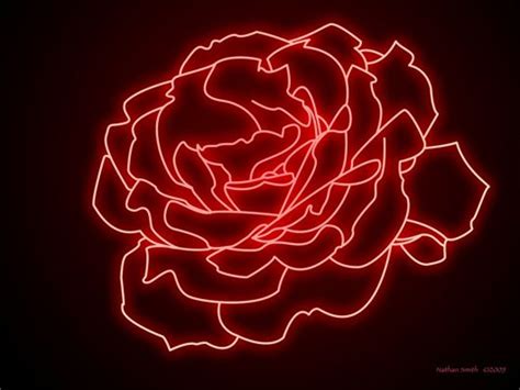 Neon Red Rose Wallpaper | Neon rose wallpaper, Neon signs, Red aesthetic