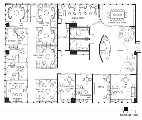 Office space planning - home design inspiration | Office floor plan ...