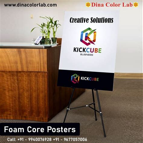 Foam Core Poster | Foam Board Printing | Foam board printing, Foam poster board, Diy prints