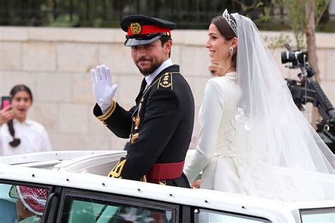 Crown Prince Hussein and Princess Rajwa's Royal Wedding Photos