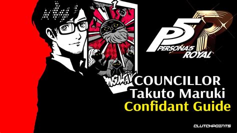 Takuto Maruki Councillor Confidant Guide - Persona 5 Royal