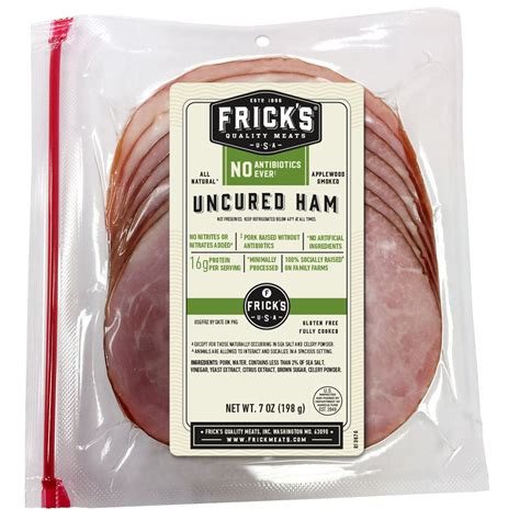 Uncured Ham Slices | No Antibiotics Ever | Frick's Quality Meats