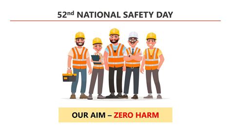 National Safety Day/ Week 2023 Theme : OUR AIM – ZERO HARM #safetyfirst #safety - YouTube