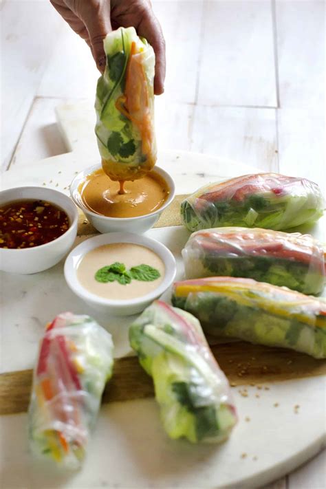 3 Easy Spring Roll Sauces - A Beautiful Mess