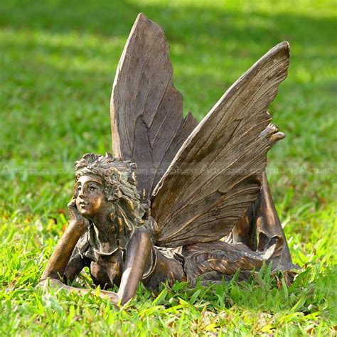 Fairy Garden Ornaments, Little Fairy Outdoor Sculpture