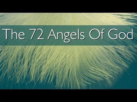 The 72 Angels Of God - The 72 Names Of God - Guardian Angels - Spiritual Experience | Names of ...