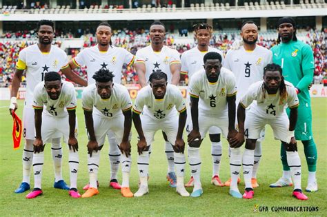 Ghana's Black Stars drop to 60th position in March FIFA World Rankings ...