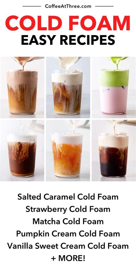 Delicious Homemade Cold Foam Recipes