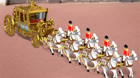 Matchbox Collectors Coronation Gold State Coach a majestic royal replica