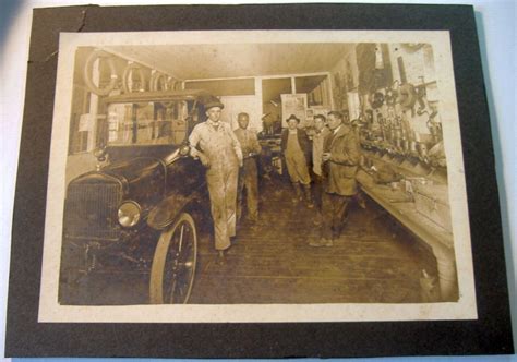 Model T Ford Forum: Old Photo - Period Ford Repair Shop Garage Shop ...