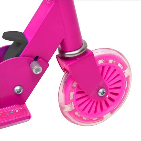 2-Wheel Children Scooter with Adjustable Aluminium Handlebar Pink