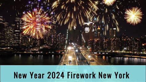 New Years 2024 Firework | New York City Times Square [4K] #newyear # ...