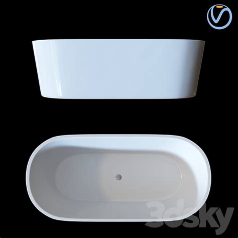 Bath Decina Prezzo Freestanding 1700 - Bathtub - 3D Models