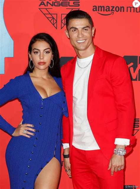 Cristiano Ronaldo et sa compagne Georgina Rodriguez à la soirée MTV ...